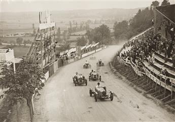 (CARS & RACING) A vast archive of more than 200 photographs documenting car culture and auto racing in America and Europe.